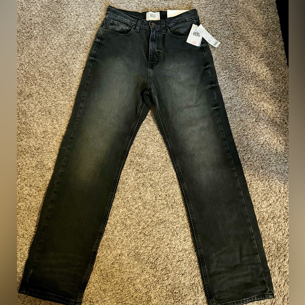 Brand new Urban Outfitters BDG Charcoal High Waisted Cowboy Jeans